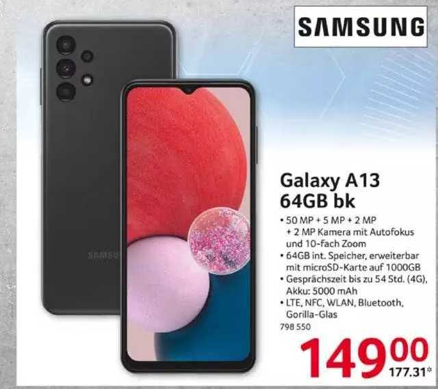 Samsung Galaxy A Gb Bk Angebot Bei Selgros