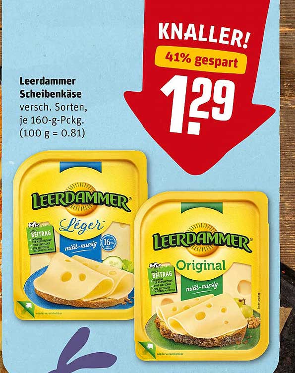 Leerdammer Scheibenk Se Angebot Bei Rewe Prospekte De