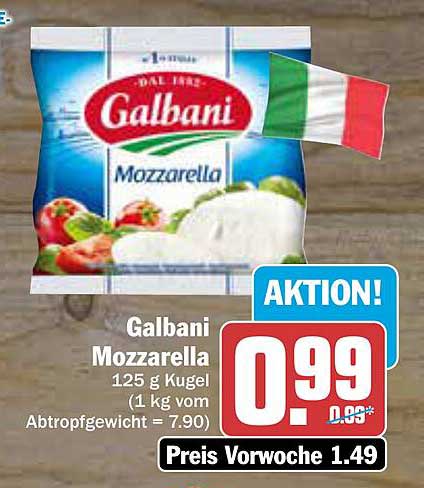 Galbani Mozzarella Angebot Bei Aez