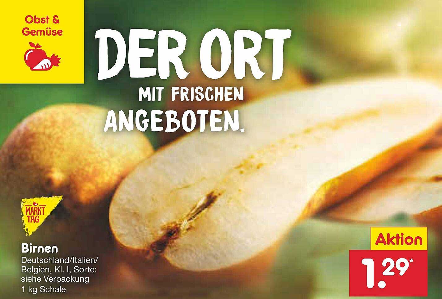 Birnen Angebot Bei Netto Marken Discount 1Prospekte De