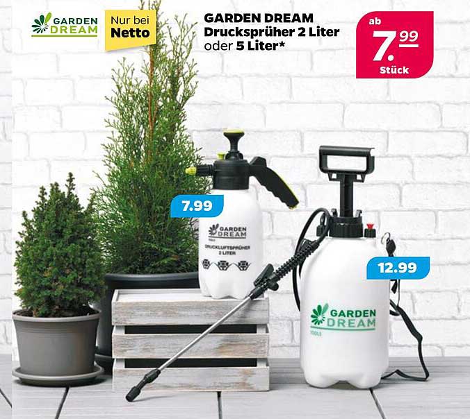 Garden Dream Druckspr Her Liter Oder Liter Angebot Bei Netto