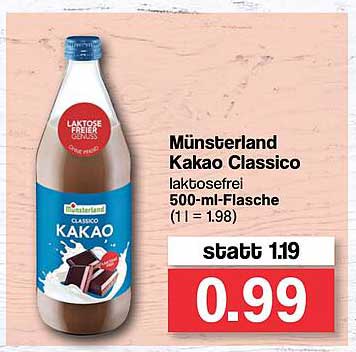 M Nsterland Kakao Classico Angebot Bei Famila Nordwest Prospekte De