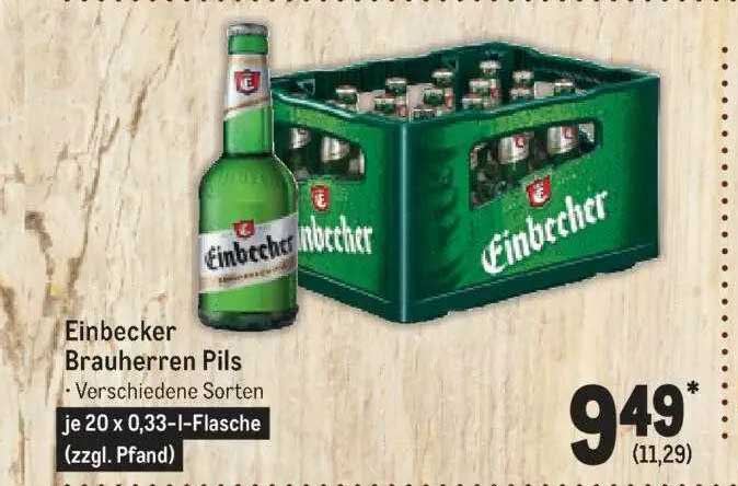 Einbecker Brauherren Pils Angebot Bei Metro