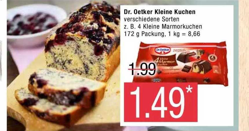 Dr Oetker Kleine Kuchen Angebot Bei Marktkauf