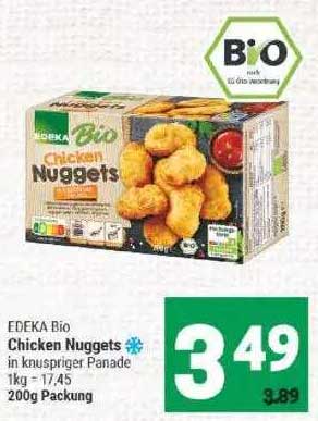 Edeka Bio Chicken Nuggets Angebot Bei Marktkauf