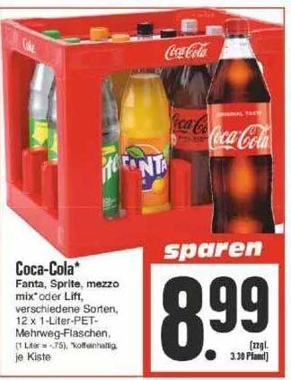 Coca Cola Angebot Bei EDEKA 1Prospekte De