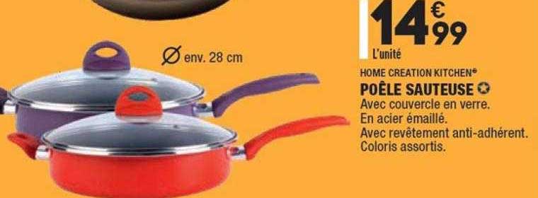 Promo Po Le Sauteuse Home Creation Kitchen Chez Aldi Icatalogue Fr