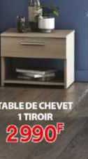 Promo Table De Chevet Tiroir Chez But Icatalogue Fr