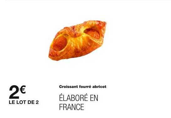 Promo Croissant Fourr Abricot Chez Monoprix Icatalogue Fr