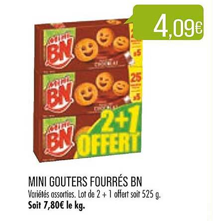 Offre Mini Go Ters Fourr S Bn Chez Match