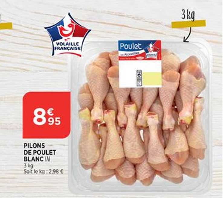 Promo Pilons De Poulet Blanc Chez Atac Icatalogue Fr