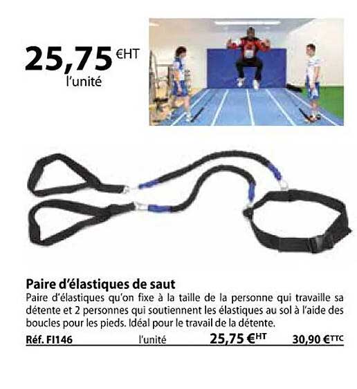 Promo Paire D élastiques De Saut chez Casal Sport iCatalogue fr