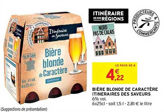 Promo Bi Re Blonde De Caract Re Itin Raires Des Saveurs Chez