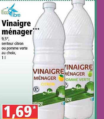 Promo Eco Libre Vinaigre M Nager Chez Norma Icatalogue Fr