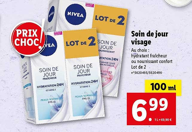 Promo Soin Du Jour Visage Chez Lidl Icatalogue Fr