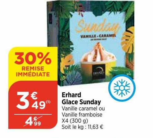 Promo Erhard Glace Sunday Chez Bi Icatalogue Fr