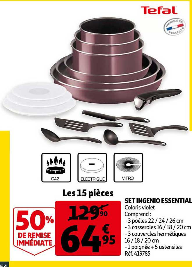 Promo Set Ingenio Essential Chez Auchan ICatalogue Fr