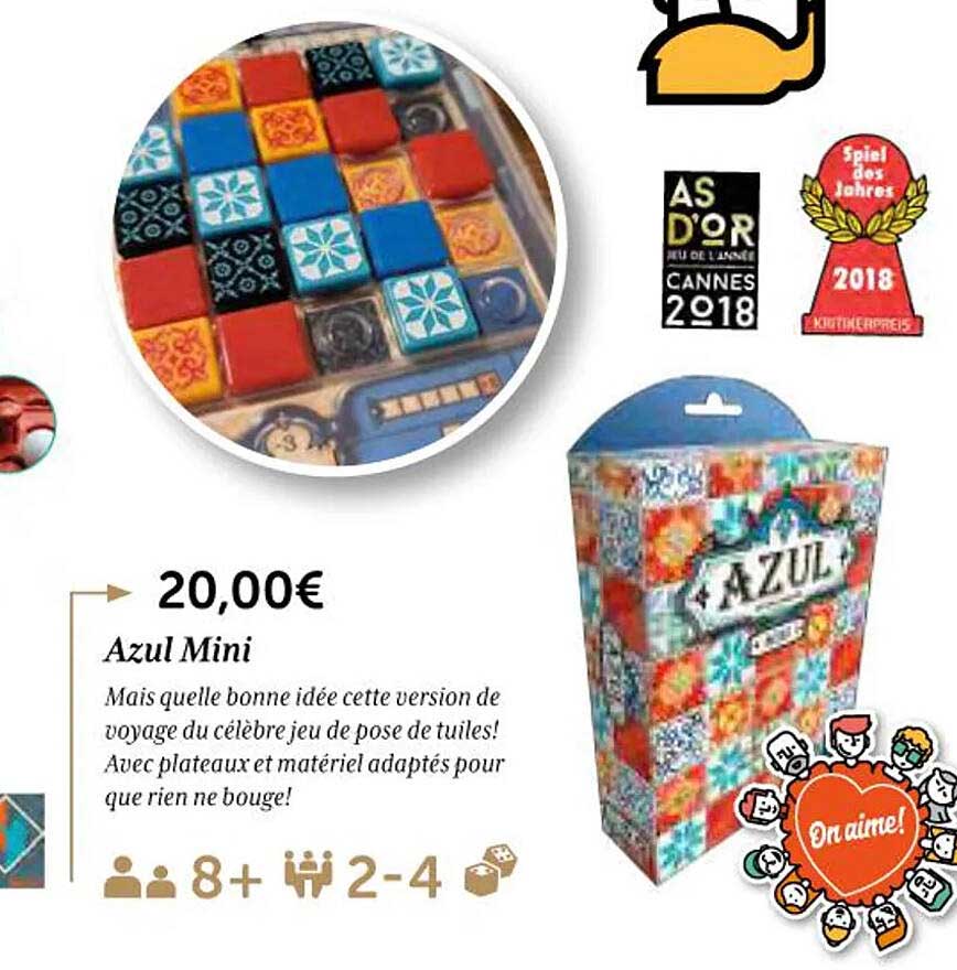 Promo Azul Mini Chez Jouets Sajou ICatalogue Fr