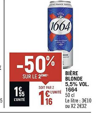 Promo Bi Re Blonde Vol Chez Spar Icatalogue Fr