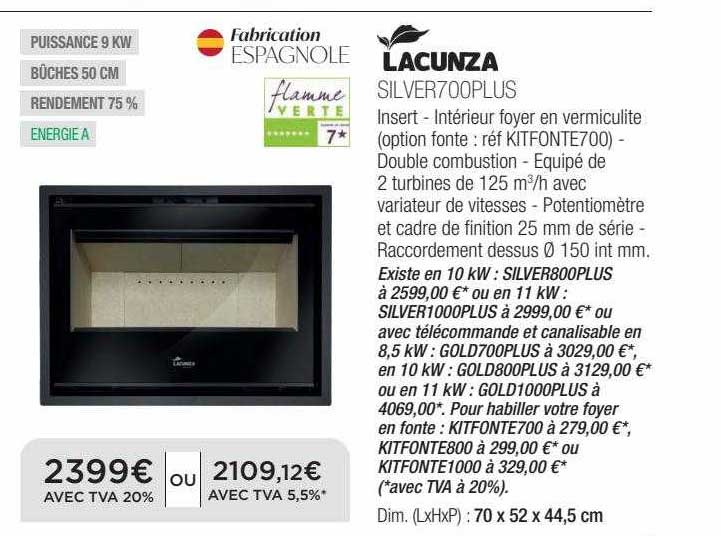 Promo Silver 700 Plus Lacunza Chez Extra ICatalogue Fr