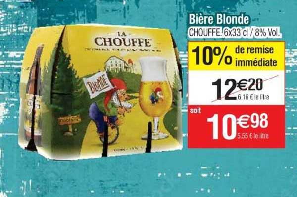 Promo Bi Re Blonde Chouffe X Chez Cora Icatalogue Fr