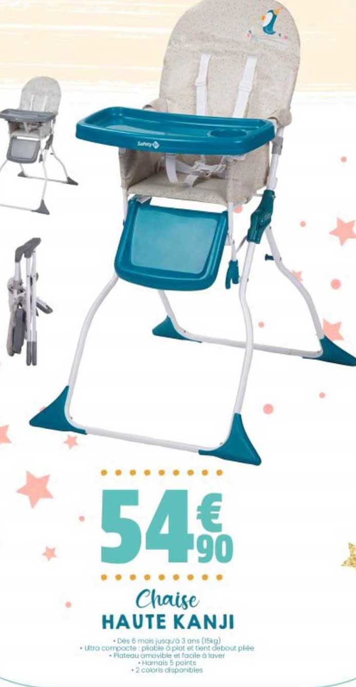 Promo Chaise Haute Kanji chez Bébé 9 iCatalogue fr