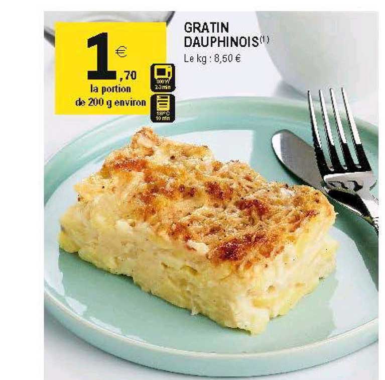 Promo Gratin Dauphinois Chez E Leclerc ICatalogue Fr