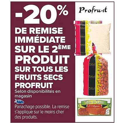 Promo Fruits Secs Profruit Chez Carrefour Market Icatalogue Fr