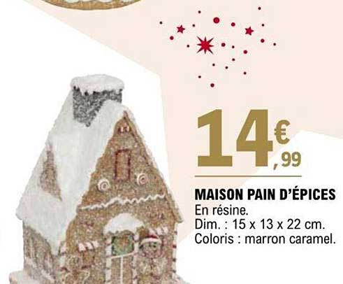 Promo Maison Pain D Pices Chez E Leclerc Icatalogue Fr