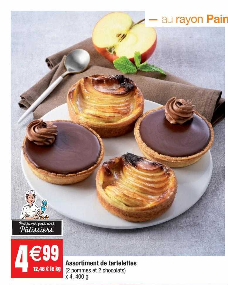 Promo Assortiment De Tartelettes Chez Cora ICatalogue Fr