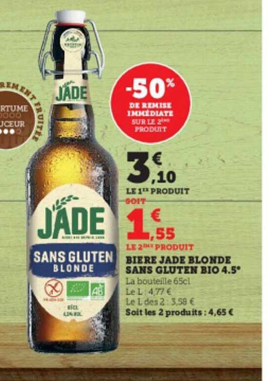 Promo Bi Re Jade Blonde Sans Gluten Bio Chez Hyper U Icatalogue Fr