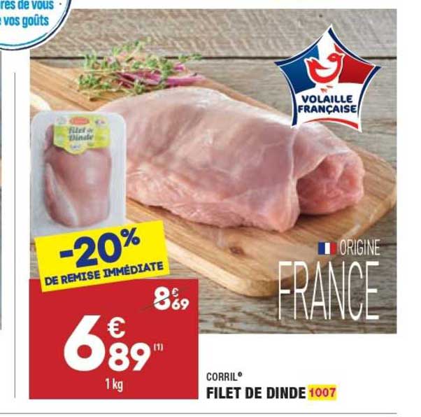 Promo Filet De Dinde Corril Chez Aldi Icatalogue Fr