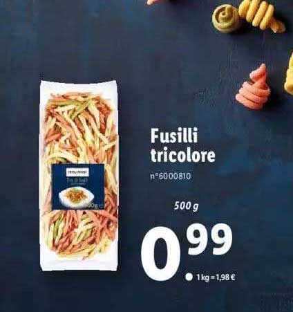 Offre Fusilli Giganti Italiamo Chez Lidl