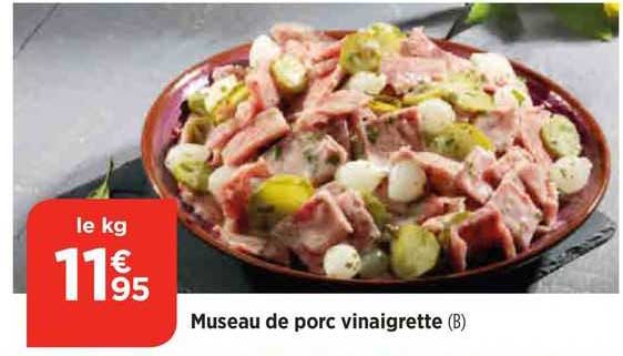 Promo Museau De Porc Vinaigrette Chez Bi Icatalogue Fr