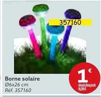 Promo Borne Solaire Chez Gifi Icatalogue Fr