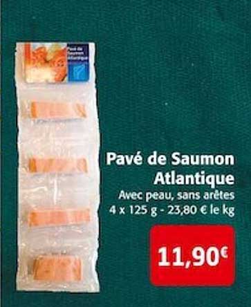 Promo Pavé De Saumon Atlantique chez Colruyt iCatalogue fr