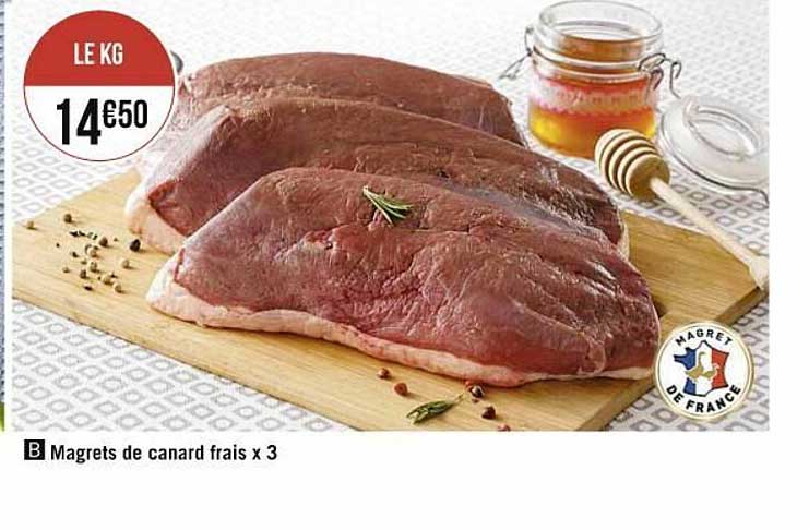 Promo Magrets De Canard Frais X3 Chez Spar ICatalogue Fr