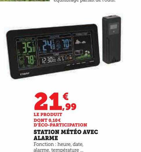 Promo Station M T O Avec Alarme Chez Super U Icatalogue Fr