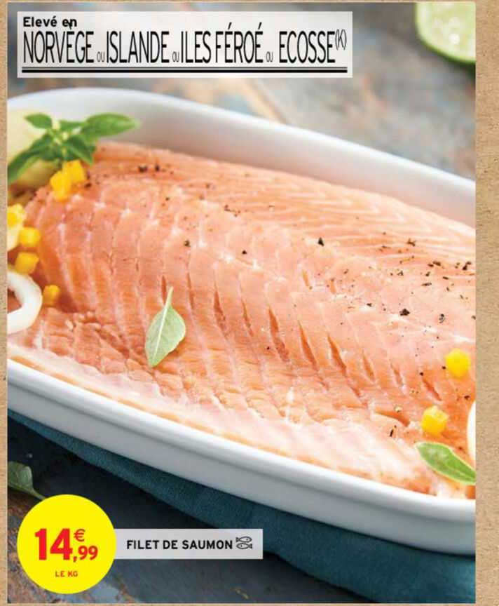 Promo Filet De Saumon Chez Intermarch Contact Icatalogue Fr