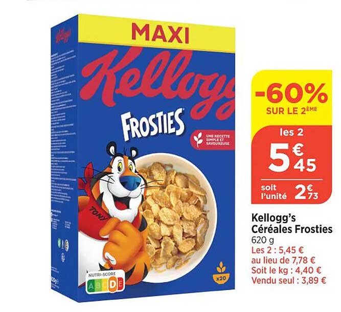 Promo Kellogg S C R Ales Frosties Chez Maximarch Icatalogue Fr