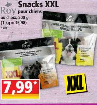 Promo Snacks Xxl Pour Chiens Roy Chez Norma ICatalogue Fr