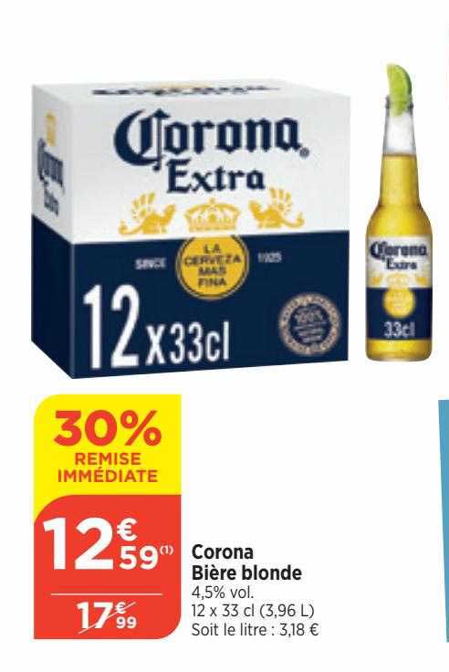 Promo Corona Bi Re Blonde Chez Bi Icatalogue Fr