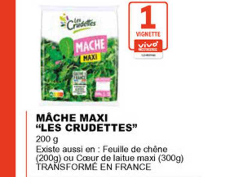 Promo M Che Maxi Les Crudettes Chez E Leclerc Icatalogue Fr