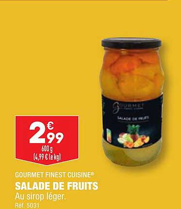 Promo Salade De Fruits Gourmet Finest Cuisine Chez Aldi Icatalogue Fr