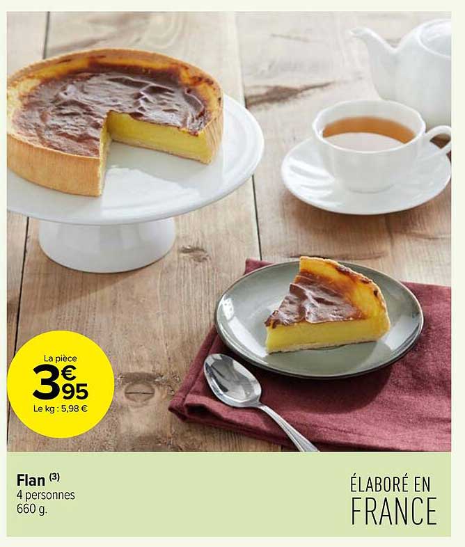 Promo Flan Chez Carrefour Contact ICatalogue Fr