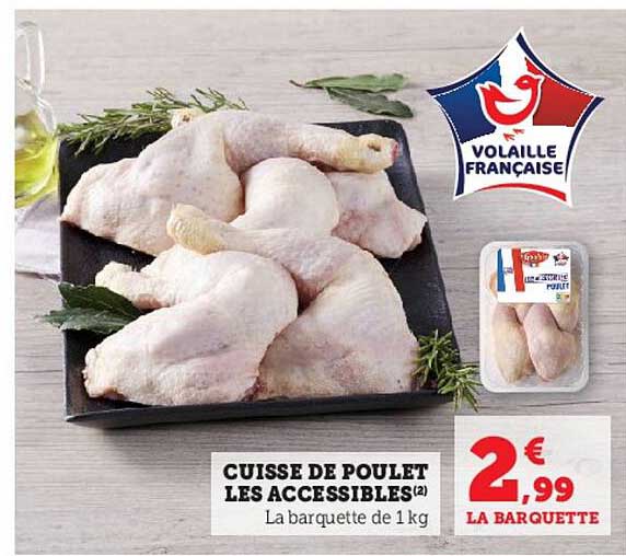 Promo Cuisse De Poulet Les Accessibles Chez U Express Icatalogue Fr