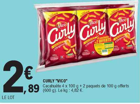 Promo Curly Vico Chez E Leclerc ICatalogue Fr