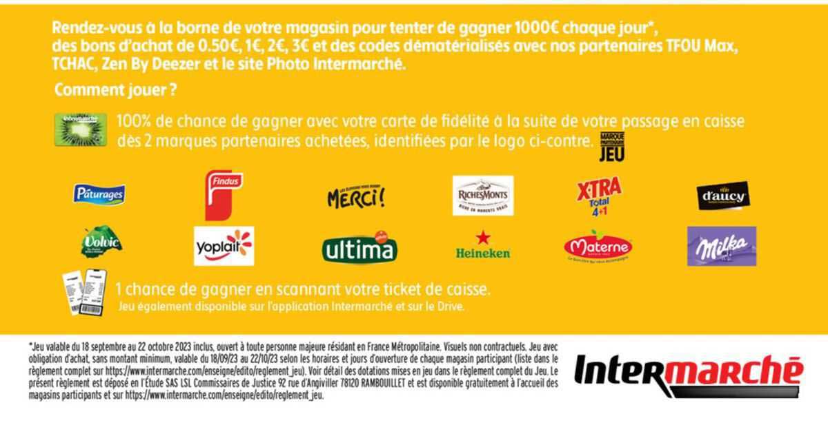 Promo Carte De Fid Lit Chez Intermarch Express Icatalogue Fr