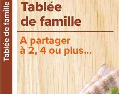 Promo Tablée De Famille chez Carrefour iCatalogue fr