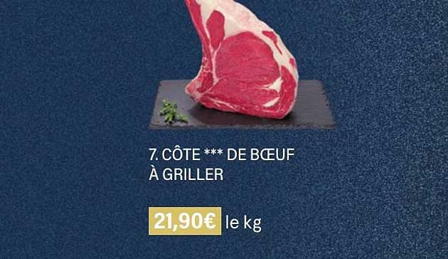 Promo Côte De Bœuf à Griller chez Monoprix iCatalogue fr